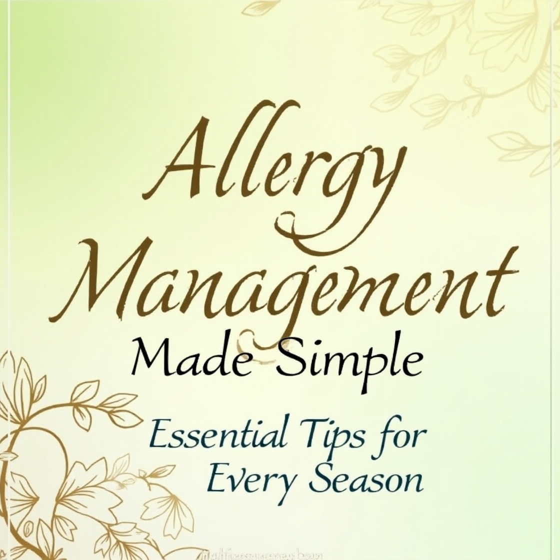 Allergy Management Made Simple: Essential Tips for Every Season