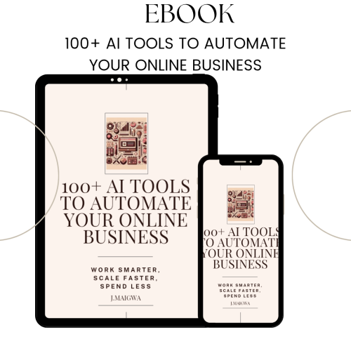 100+ AI Tools To Automate Your Online Business E-books