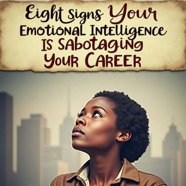 Eight Signs Your Emotional Intelligence is Sabotaging Your Career