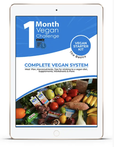 1 Month Vegan Challenge E-books