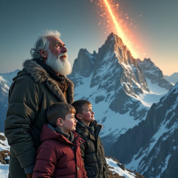 Meteorite falls in Normandy mountains 3