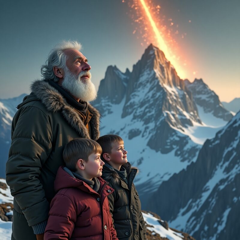 Meteorite falls in Normandy mountains 3