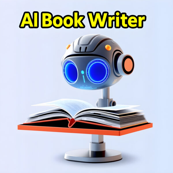 AI Book Writer: Writes Up-To 500 pages E-book (Only - Instant Access)