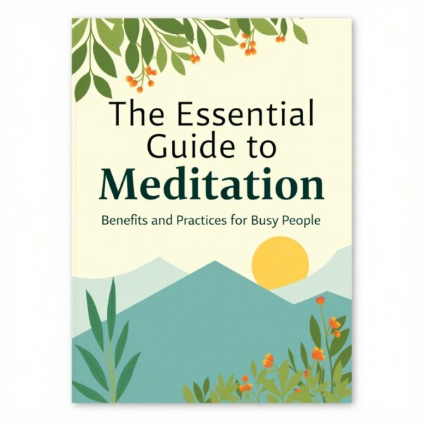 The Essential Guide to Meditation: Benefits and Practices for Busy People