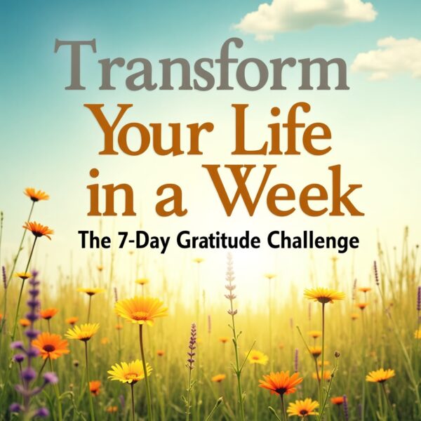 Transform Your Life in a Week: The 7-Day Gratitude Challenge