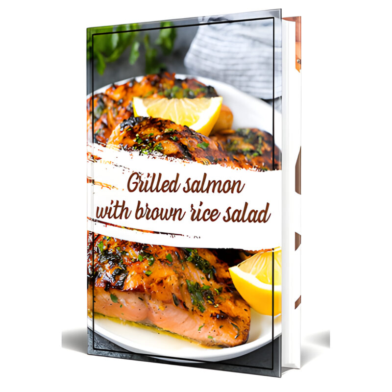 Grilled Salmon With Brown Rice Salad